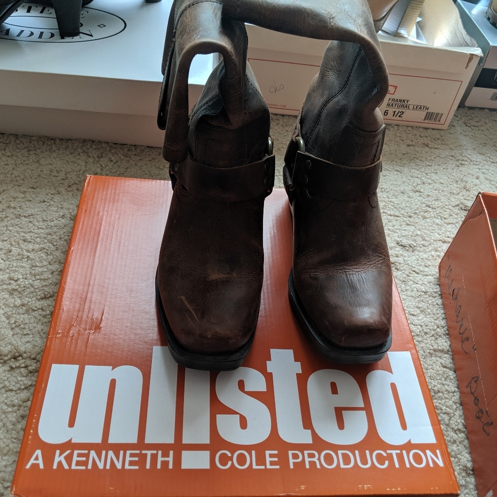 Kenneth Cole slouch boots